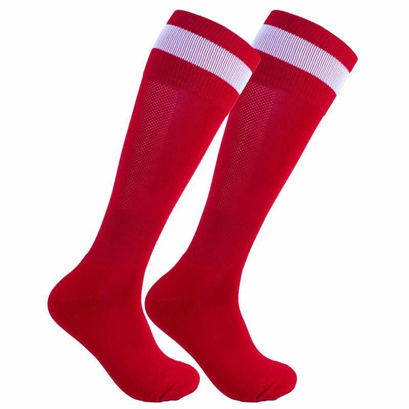Premier Classic Rugby Socks, Red And White Striped Rugby Socks