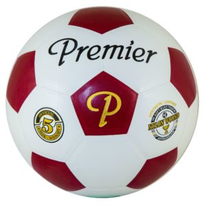 Classic Moulded Soccer Ball Red/White