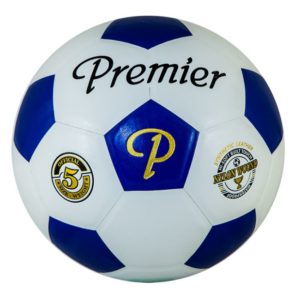 Classic Moulded Soccer Ball Blue/White