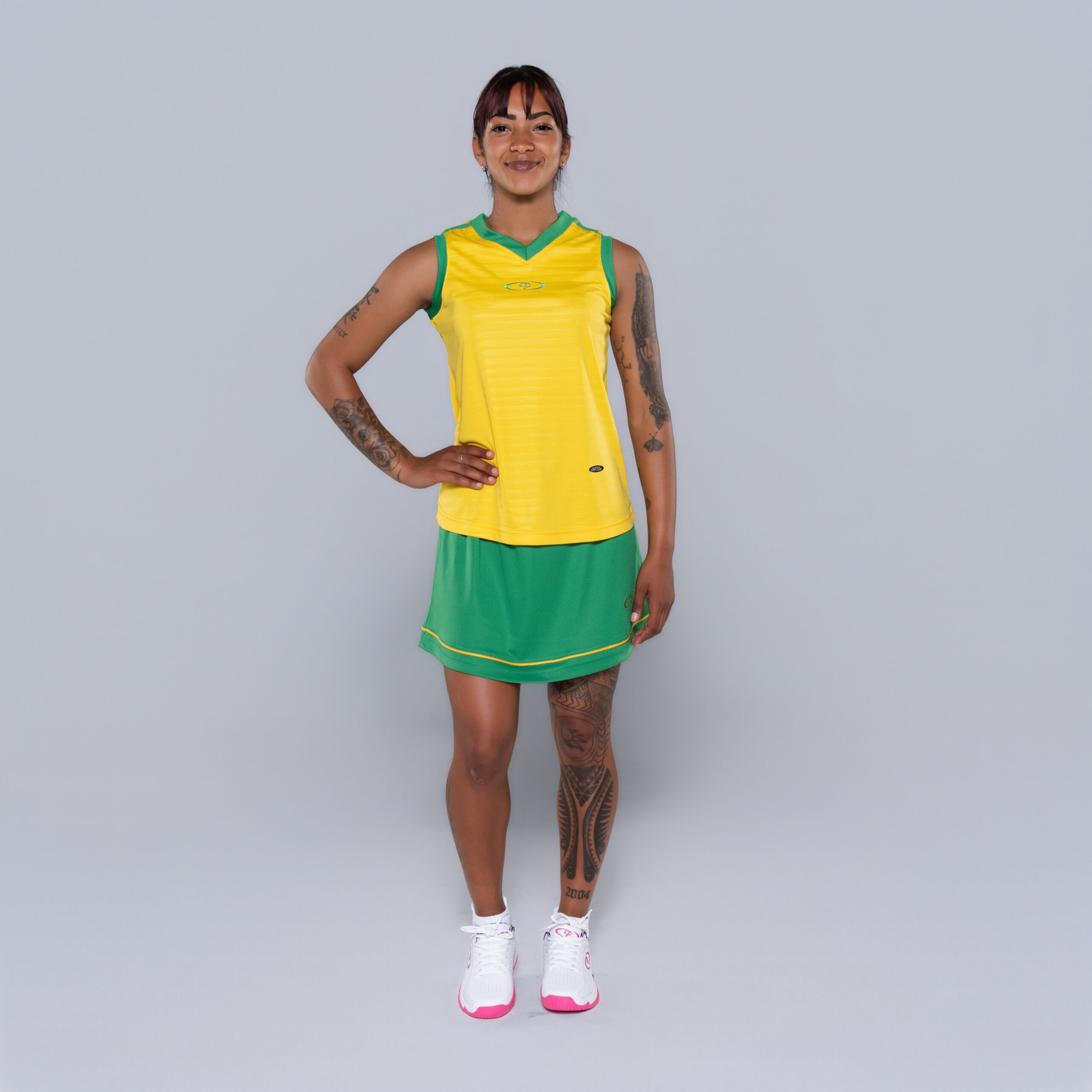Youth Brasil Netball Tops and Skirts - Image 67