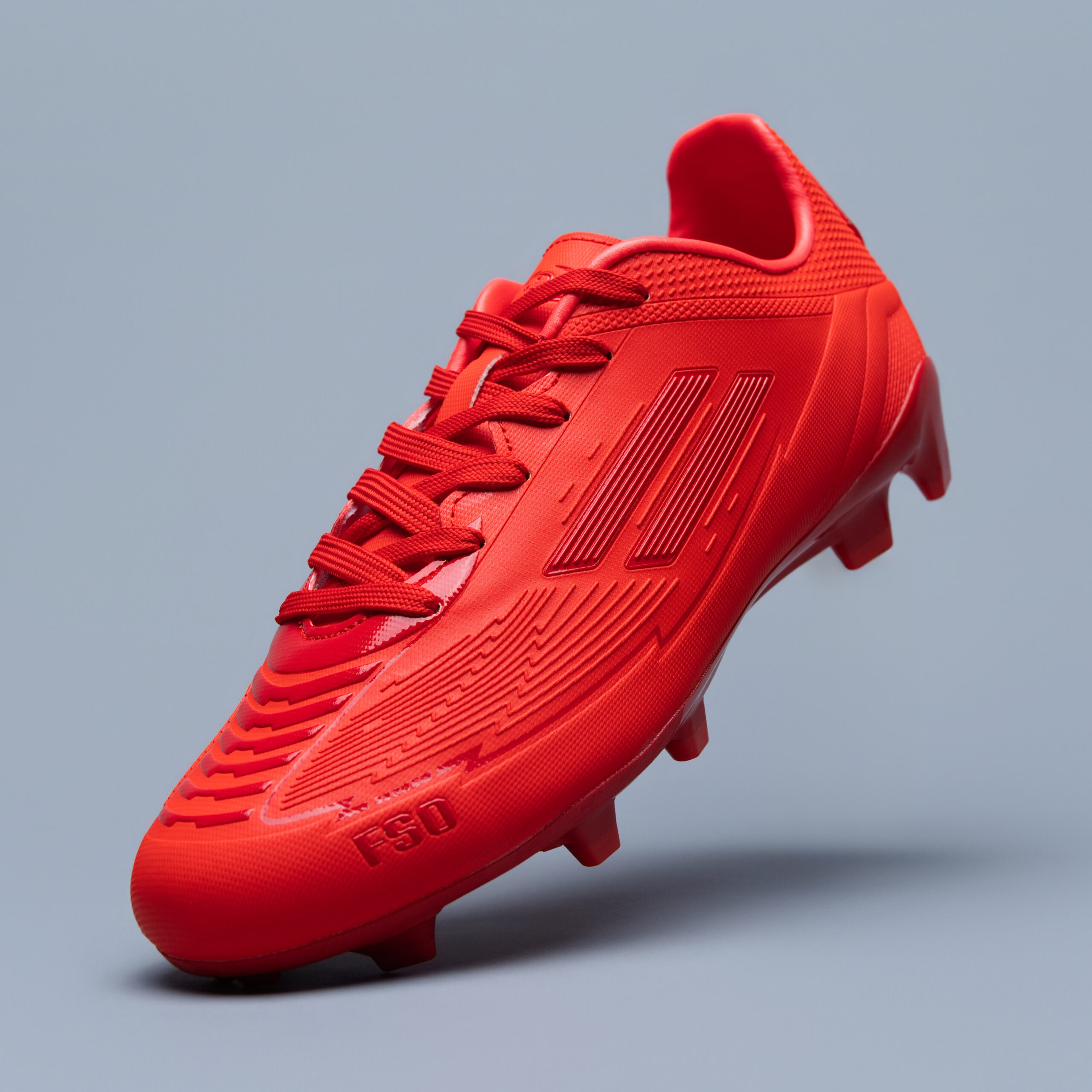 Youths FSO Red/Red Soccer Boot - Image 5
