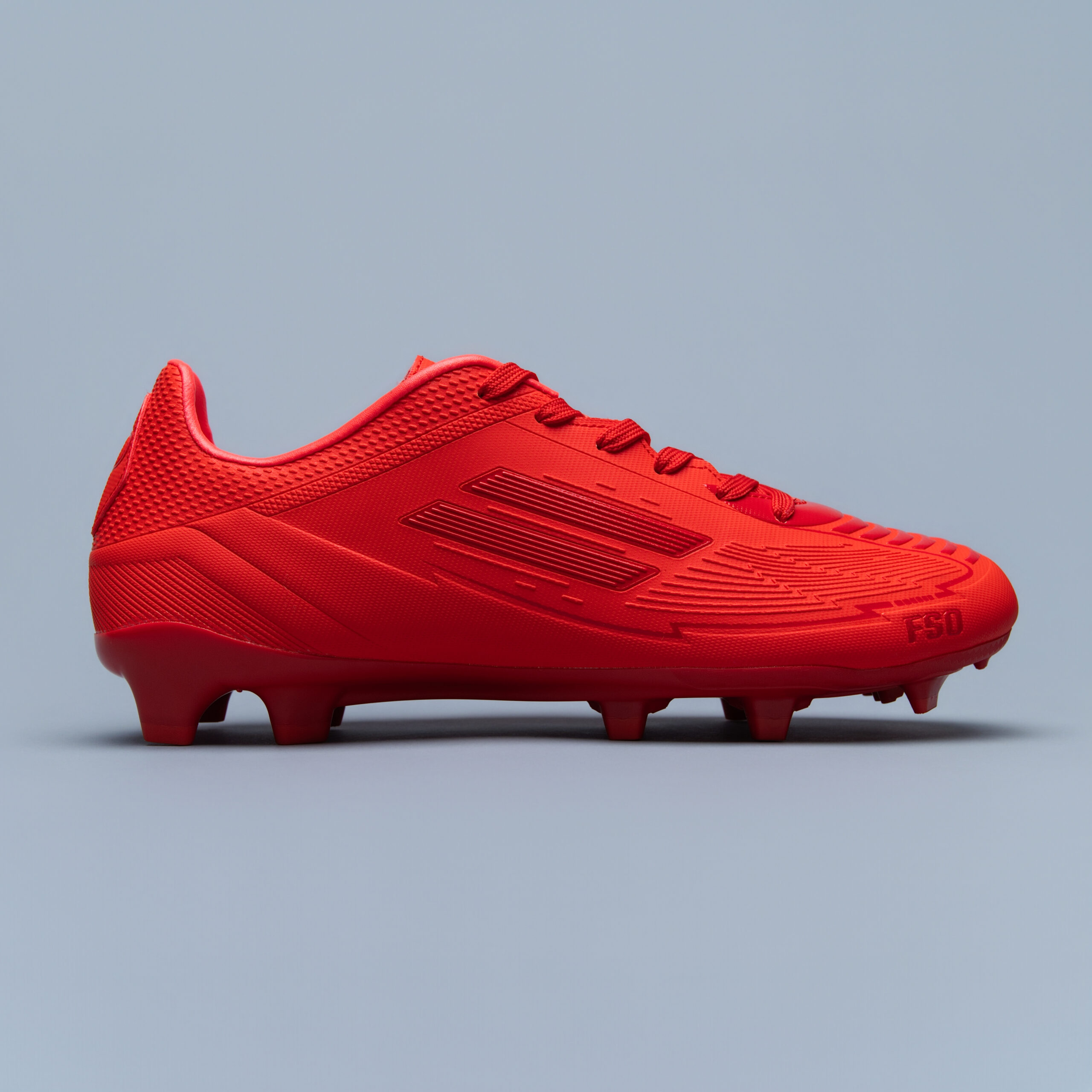 Youths FSO Red/Red Soccer Boot - Image 4