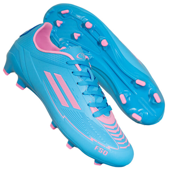 Mens FSO Blue/Lilac Soccer Boot - Image 7