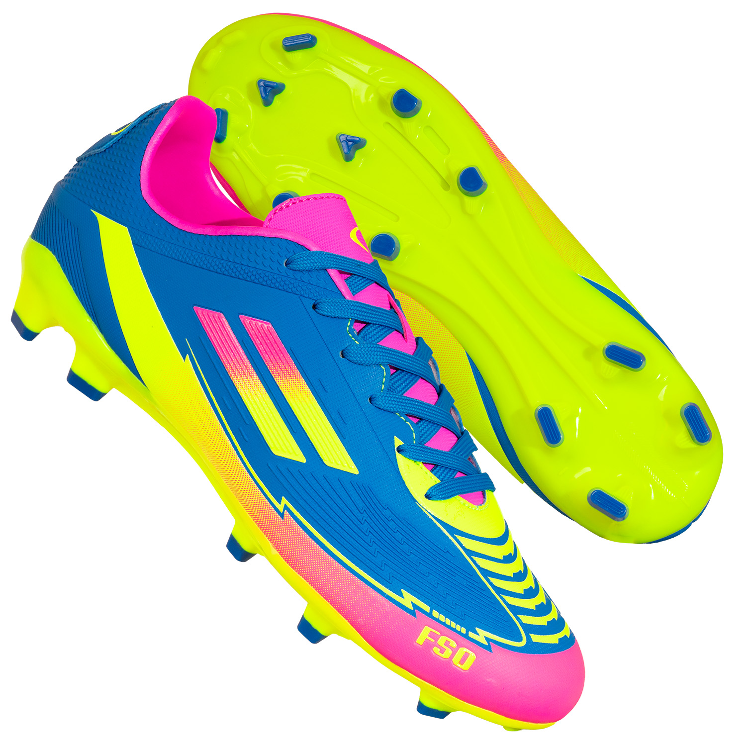 Youths FSO Multicolour Soccer Boot - Image 7