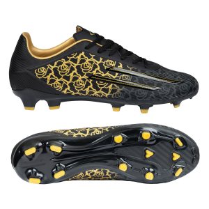 Mens Hyperfusion Firm Ground Soccer Boots Black/Gold